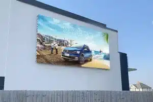 DirectView-LED-Videowand für die Außenwerbung